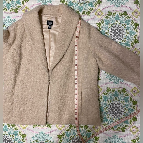 Eileen Fisher Boucle Wool Jacket - Picture 2 of 10
